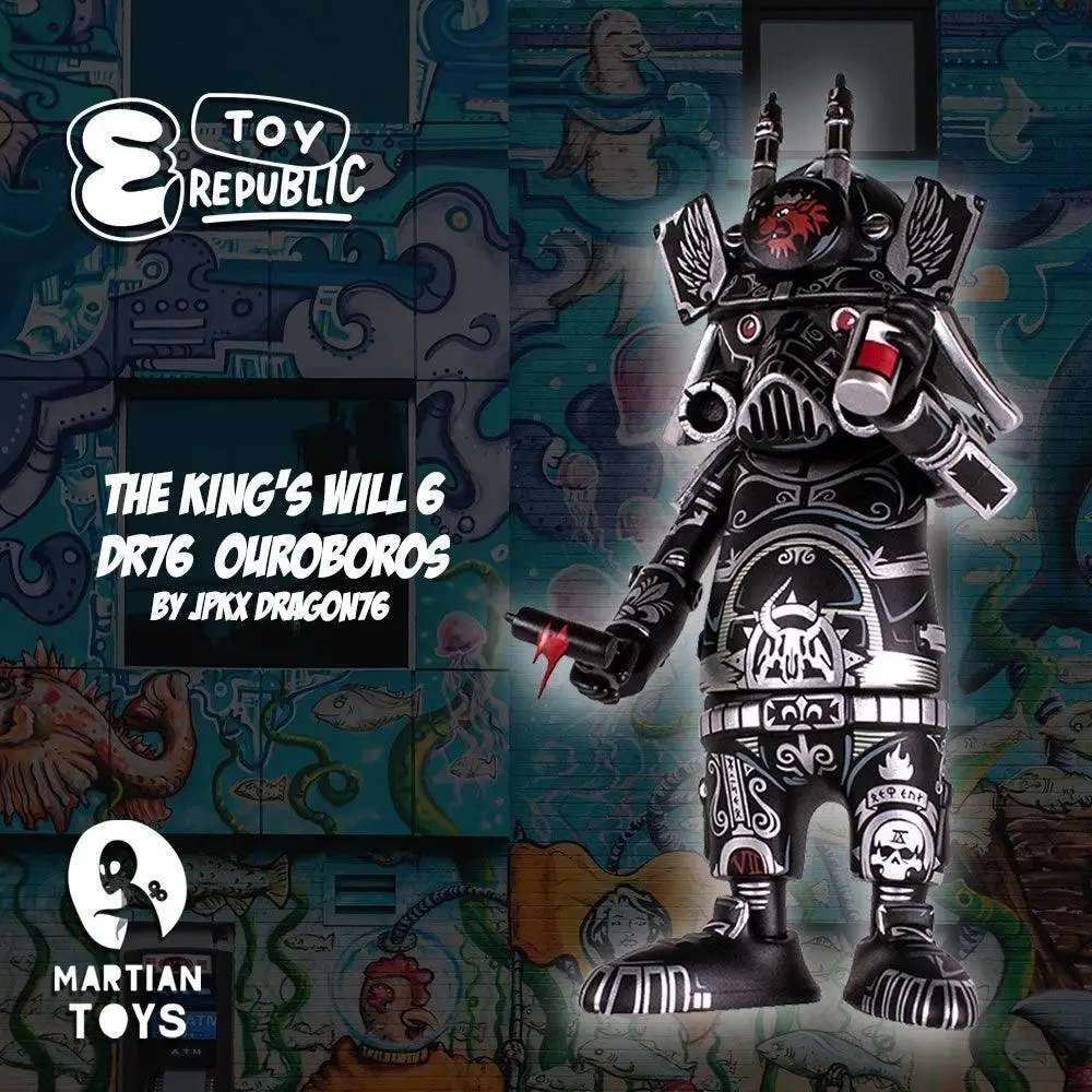 DR76 The King’s Will 6″ Figure By JPK X Dragon76 Ouroboros Series2