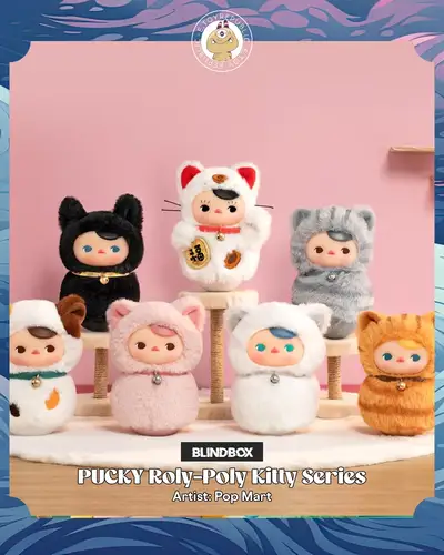 PUCKY Roly-Poly Kitty Series