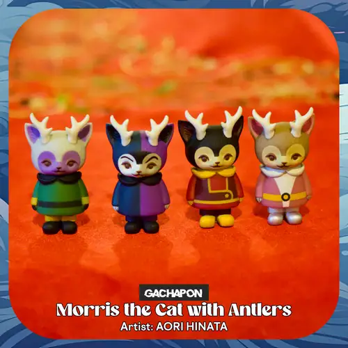 V.A.G. - Morris the Cat with Antlers